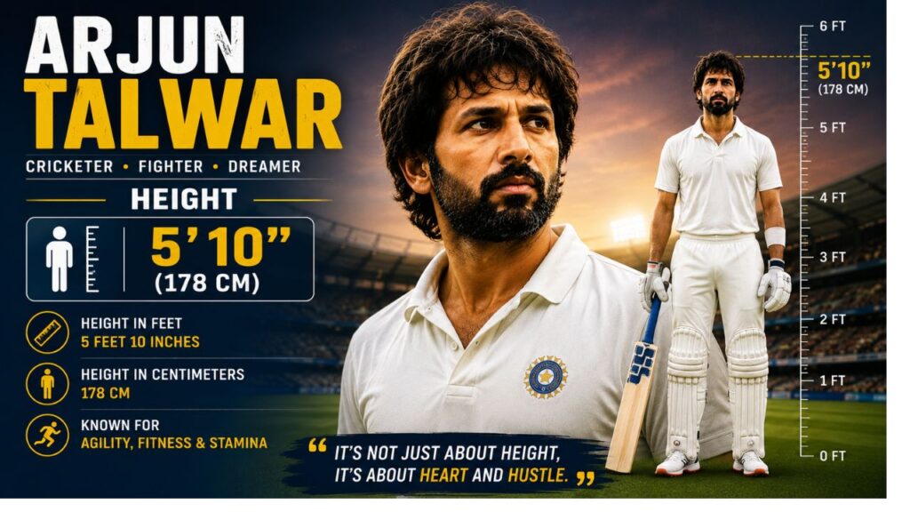 Arjun Talwar Height