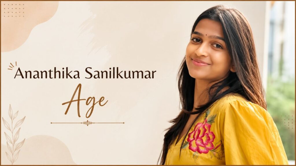 Ananthika Sanilkumar